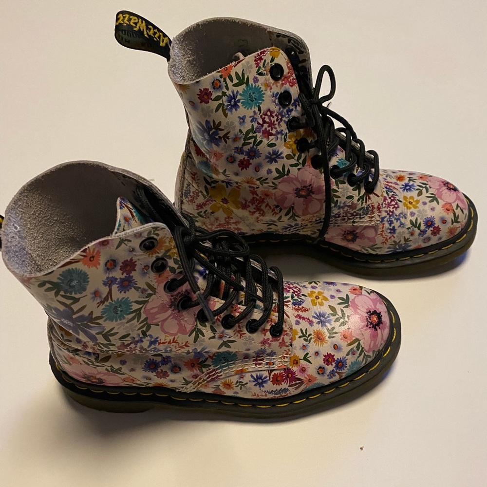 Dr. Martin’s Floral Boots